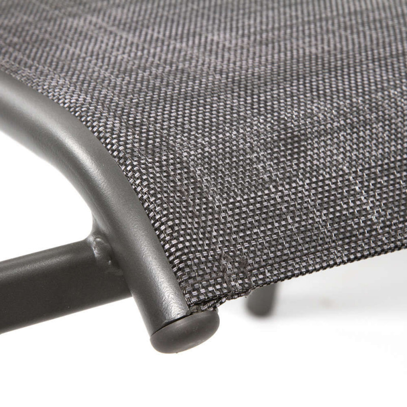 Fauteuil de jardin ARIES Bello aluminium et toile