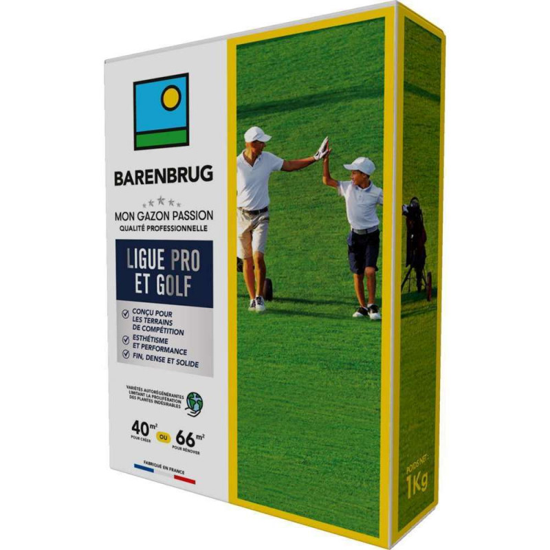 Gazon Ligue pro et golf - boite de 1kg