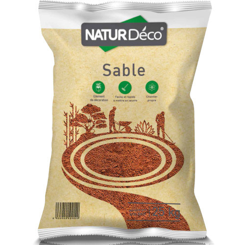 Sable de jardinage 0/4 en sac de 25 kg