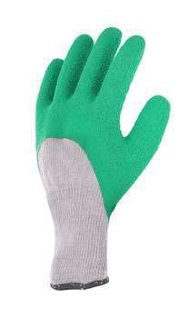 Gant rosier en latex vert T8