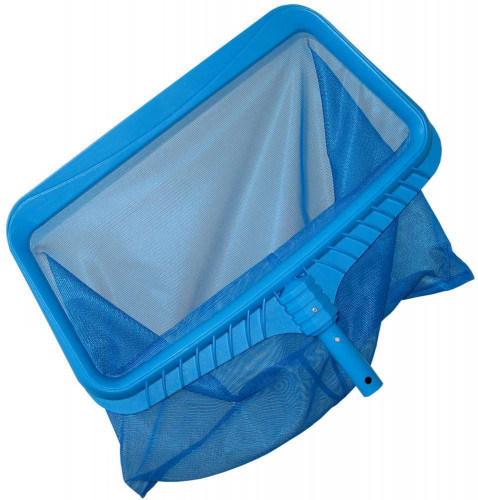 Épuisette de fond bleue pour piscine