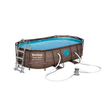 Piscine hors sol ovale Power Steel 427x250cm