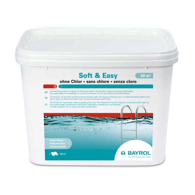 Soft & Easy, traitement sans chlore pour piscine j