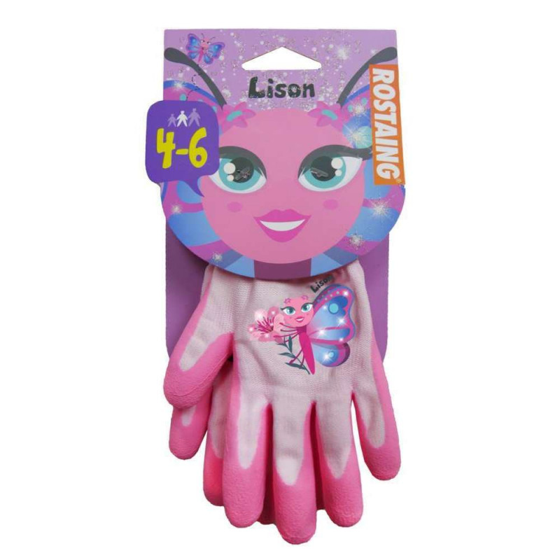 Gants de jardinage LISON le papillon mi-saison fil