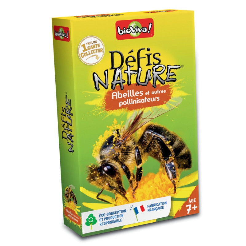 Jeu de cartes Défis Nature - Abeilles et autres po