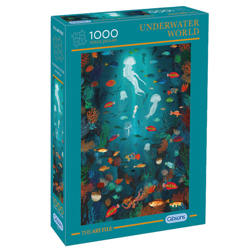 Puzzle Underwater World, coloris mixte - 1000 pièc