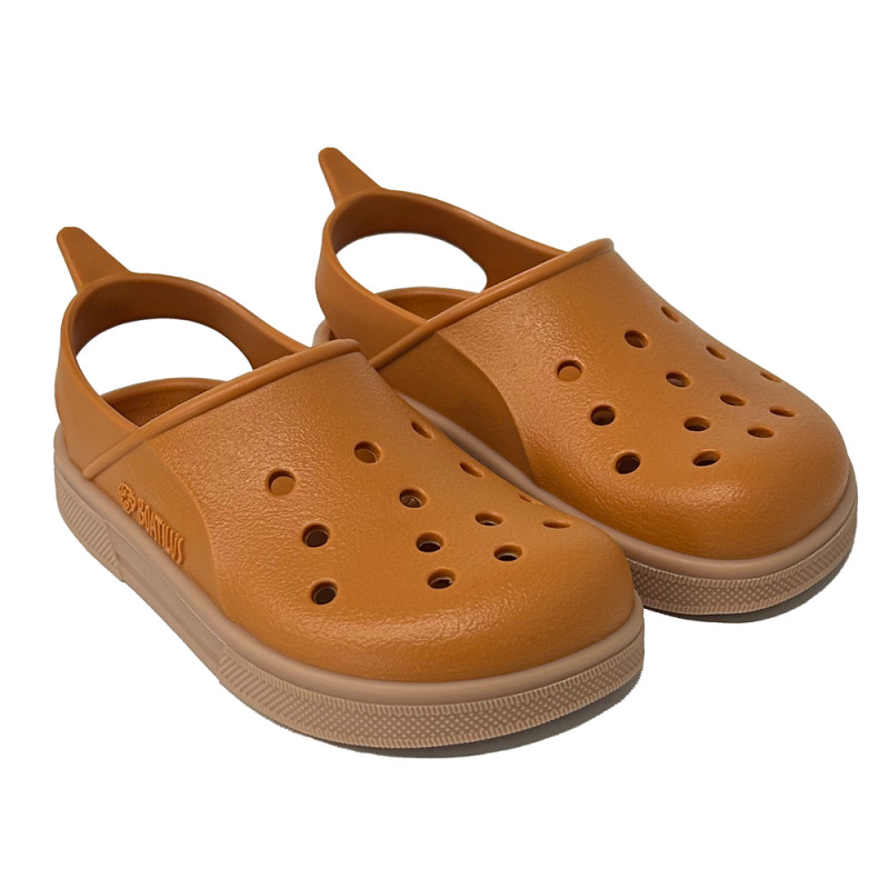 Sabots pour enfants 'Cloggy', coloris caramel - ta