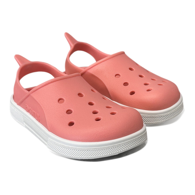 Sabots pour enfants 'Cloggy', coloris corail - tai