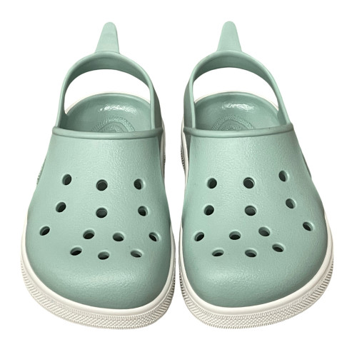 Sabots pour enfants 'Cloggy', coloris vert sauge -