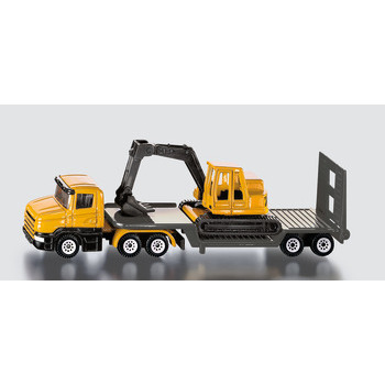 Camion avec excavateur : éch.1/64ème