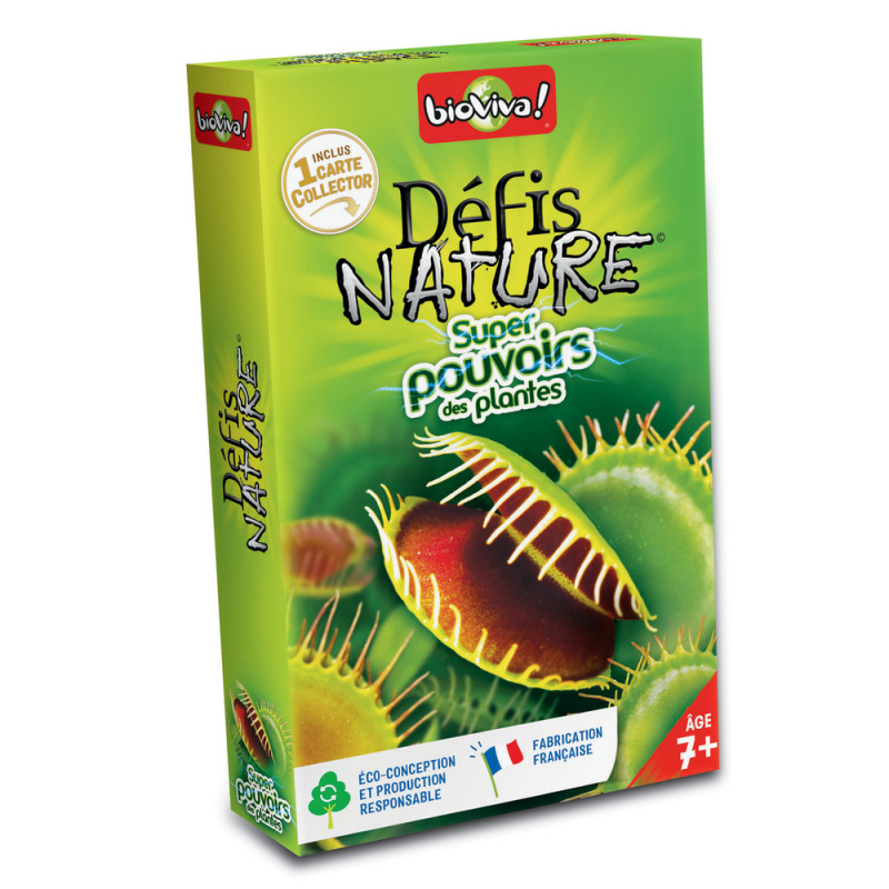 Jeu de cartes Défis Nature - Super pouvoir des pla
