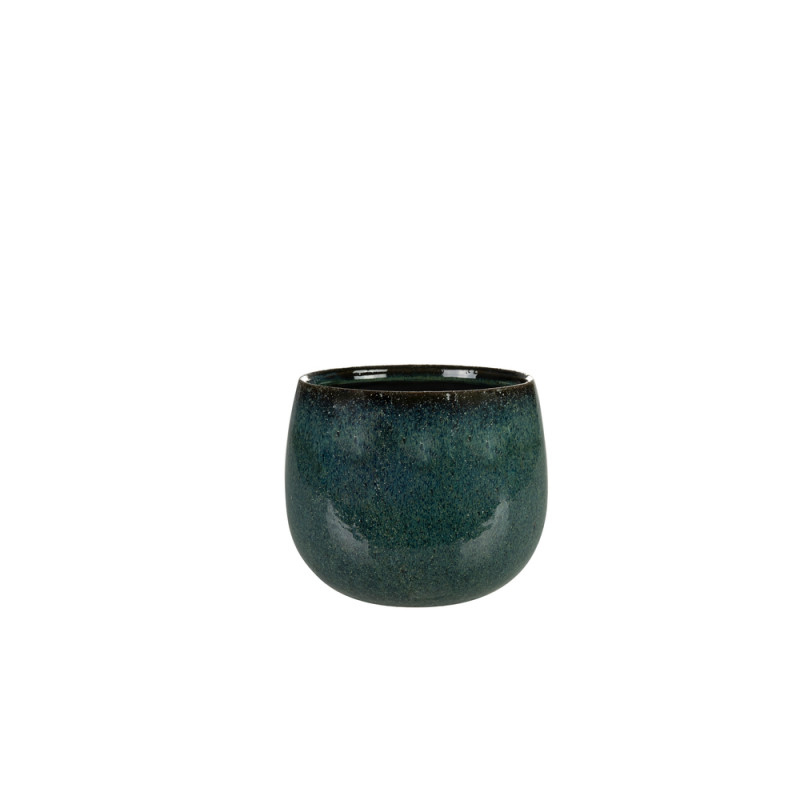 Cache-pot Odile Petrol D21 H17 cm