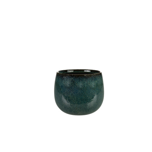Cache-pot Odile Petrol D21 H17 cm