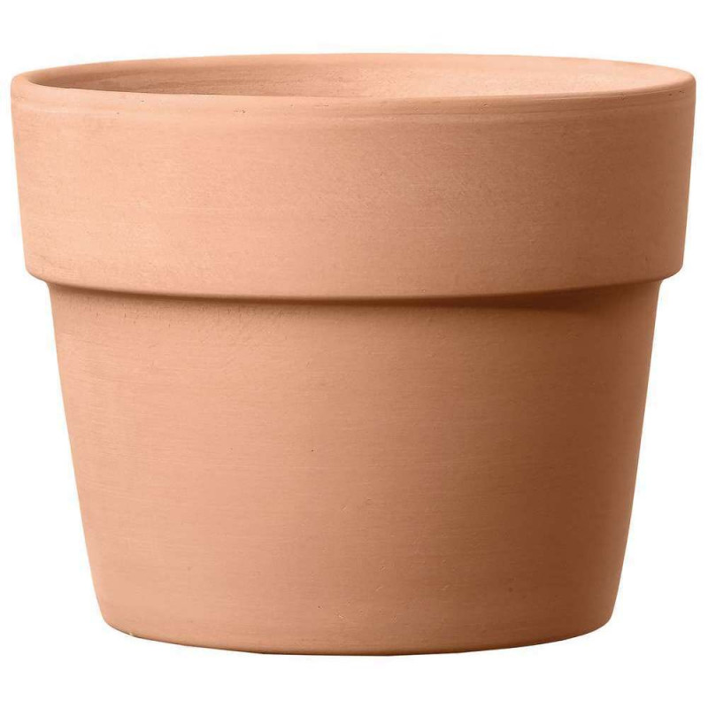Pot Vaso Perfetto White en terre cuite - H. 30,8 x