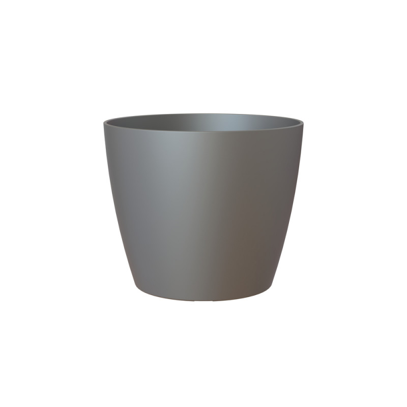 Cache-pot d'intérieur en plastique San Remo anthra