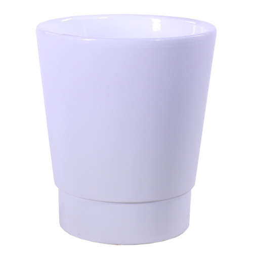 Cache-pot pour orchidée, en céramique, coloris var