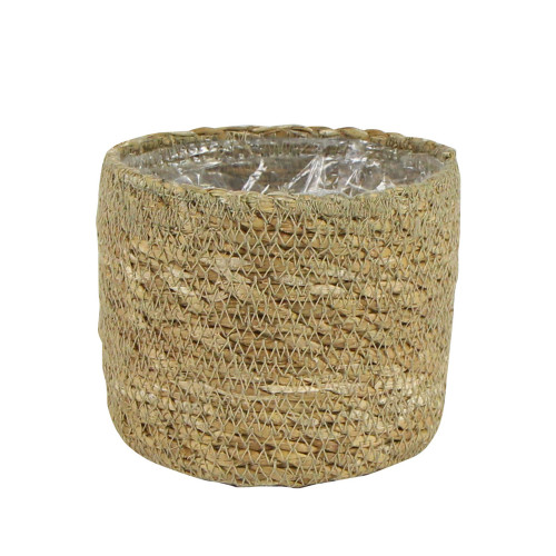 Cache-pot Stef Naturel D15 H15 cm