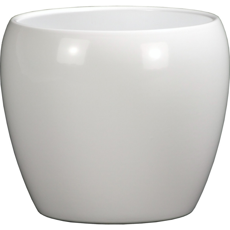 Cache-pot d'intérieur ZT 5500 blanc D29cm - H. 24.