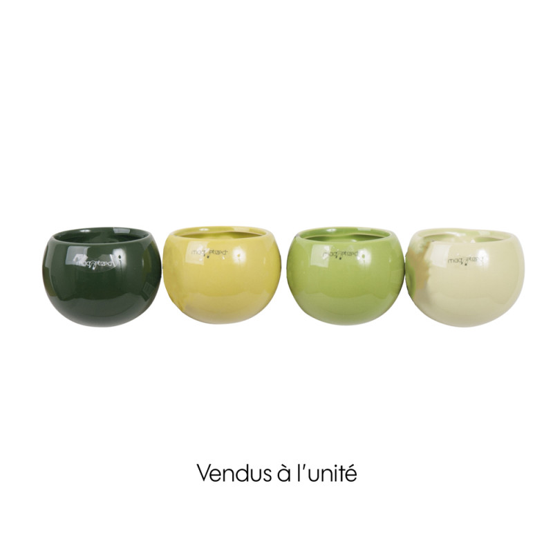 Cache-pot vert magnétique, plusieurs coloris dispo