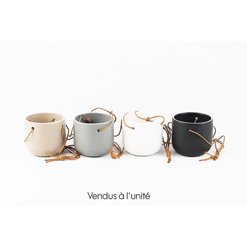 Cache-pot suspension, plusieurs coloris disponible