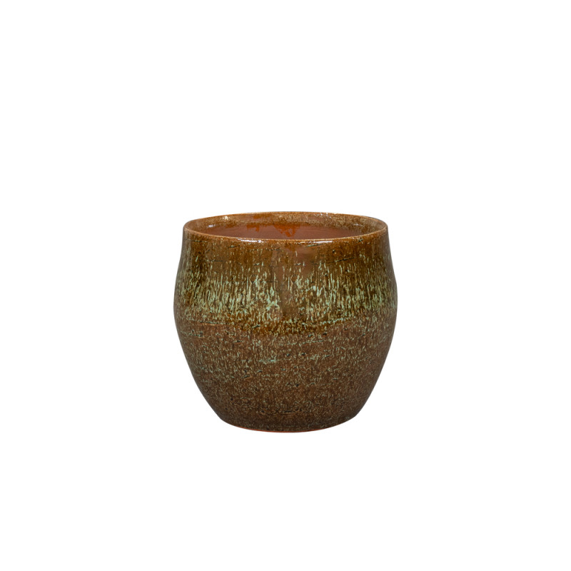 Cache-pot 'Suzy Savannah', en céramique - D. 19xH.