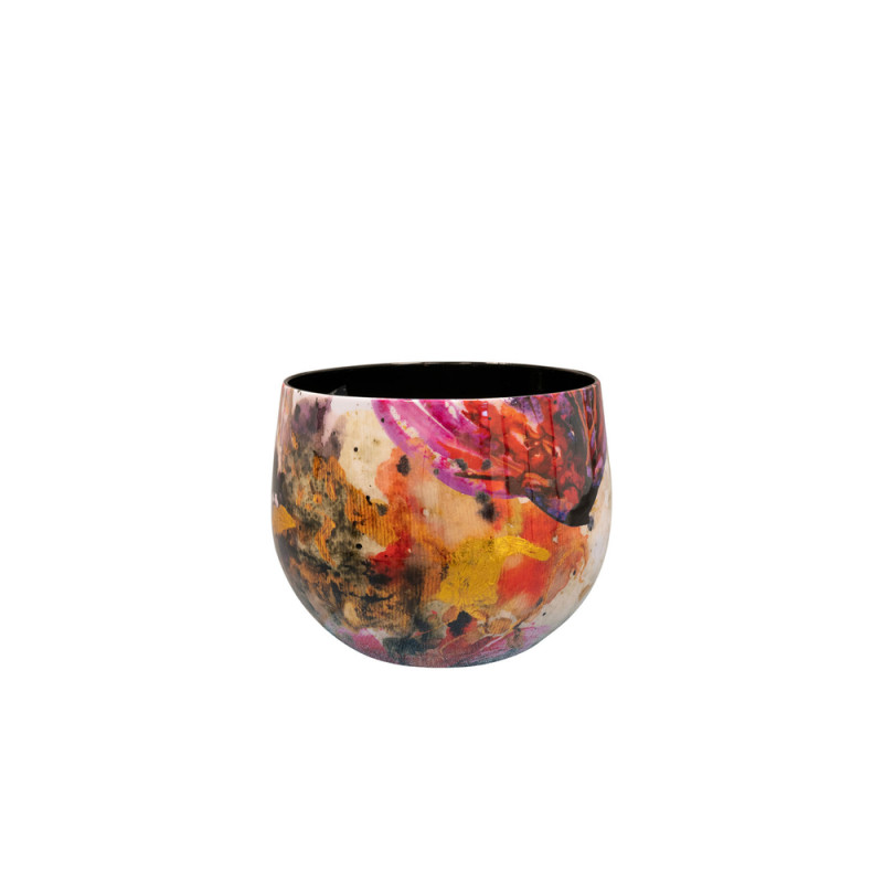 Cache-pot Sweet Magnolia D. 17 H. 14cm