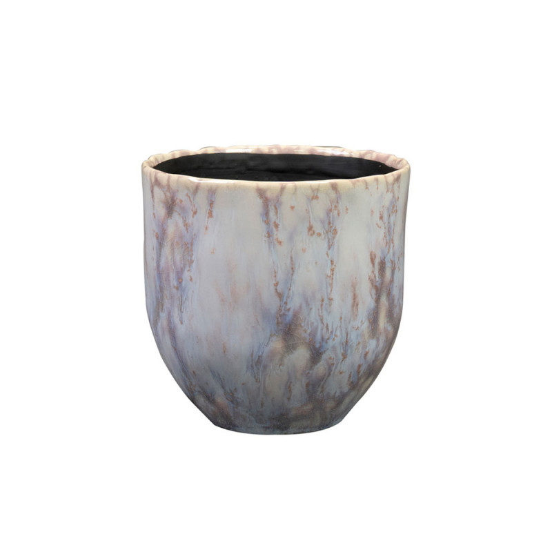 Cache-pot Davide lavender D. 13 H. 13cm