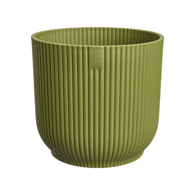 Cache-pot Vibes Fold, coloris vert fougère - D. 18