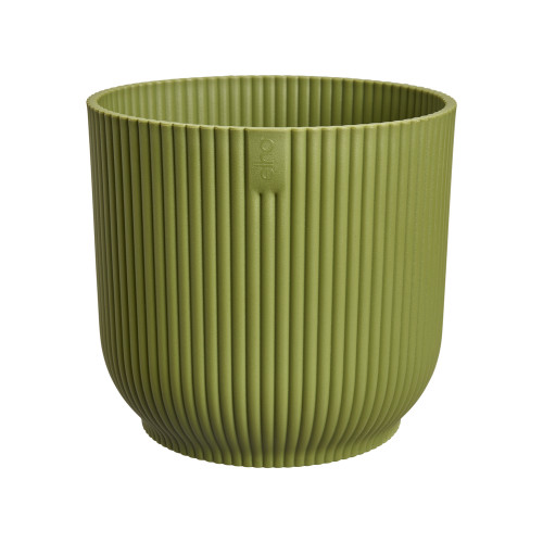 Cache-pot Vibes Fold, coloris vert fougère - D. 18