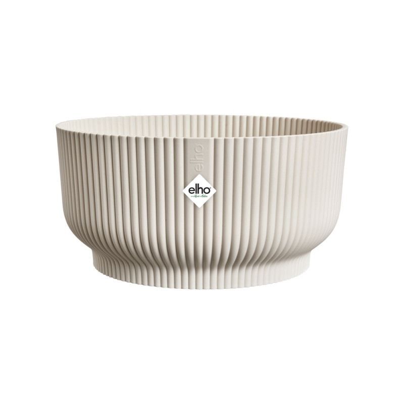 Cache-pot Vibes Fold Bowl, coloris blanc lin - D.