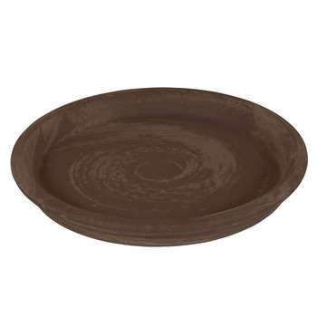 Soucoupe : ronde, d.46cm