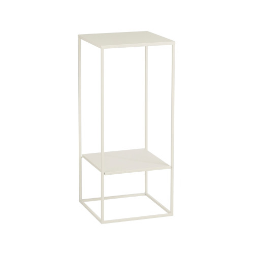 Table de service 'Eline', coloris crème - L. 30xl.