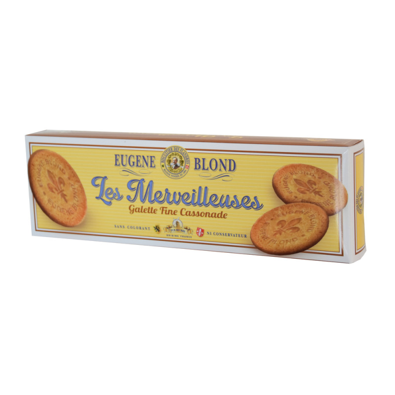Galette Fine Cassonade, 'Les Merveilleuses' 100g