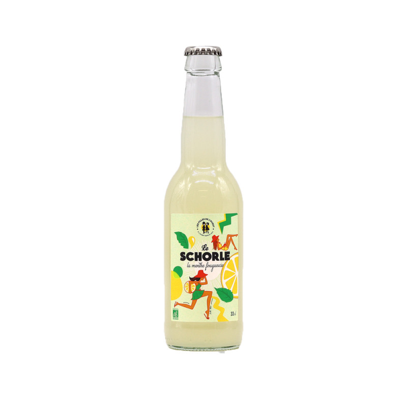 Boisson bio sans alcool 'Le Schorle' à la menthe f