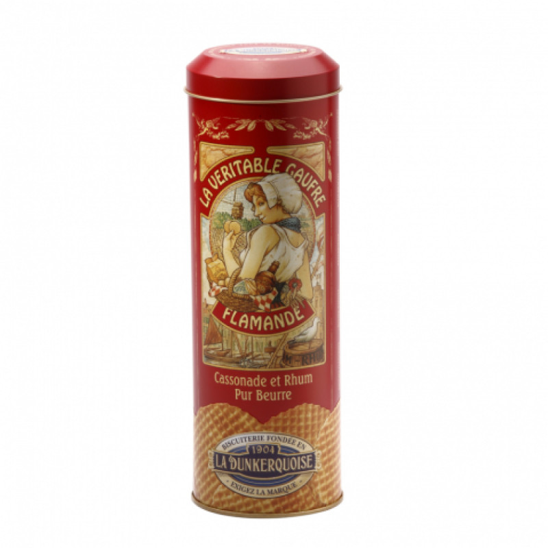 La véritable gaufre Flamande rhum pur beurre 400g