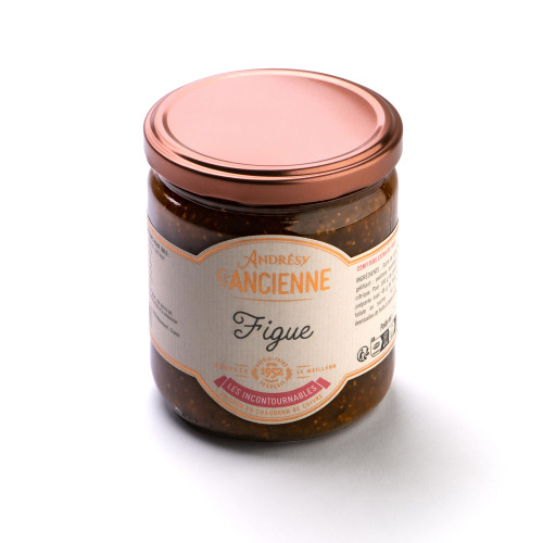 Confiture de figue, cuisson au chaudron de cuivre