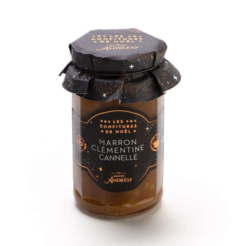 Confiture de marron, clémentine et cannelle - 270g