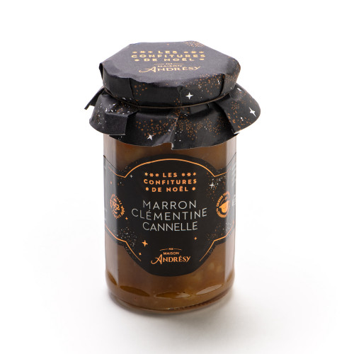 Confiture de marron, clémentine et cannelle - 270g