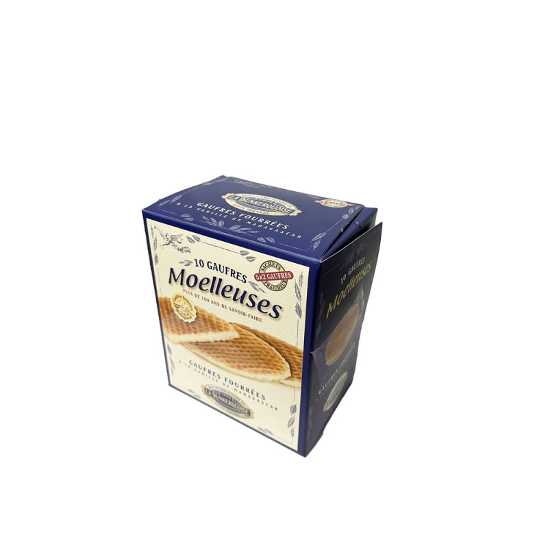 10 Gaufres Moelleuses, fourrées à la vanille de Ma
