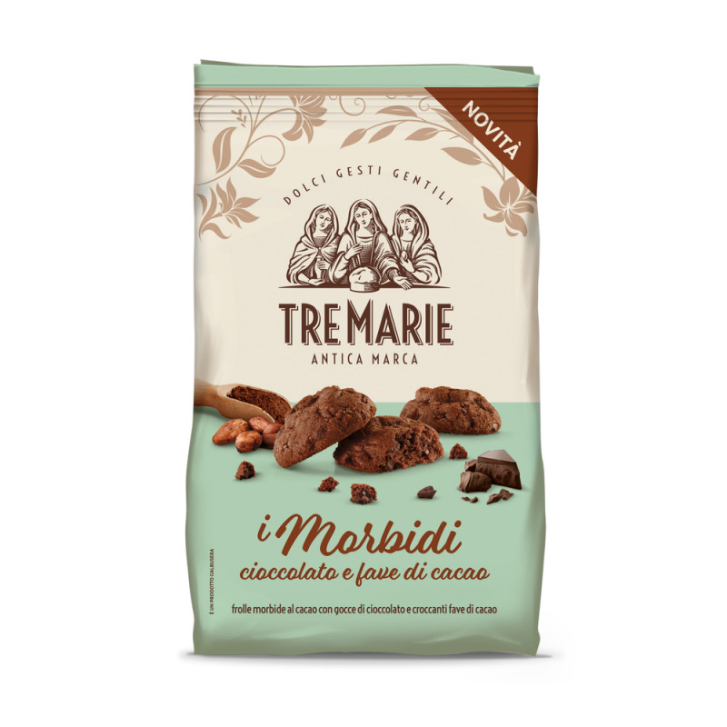 Biscuits au chocolat et aux fèves de cacao - 300g
