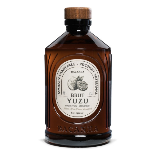 Sirop de yuzu brut bio - 400ml