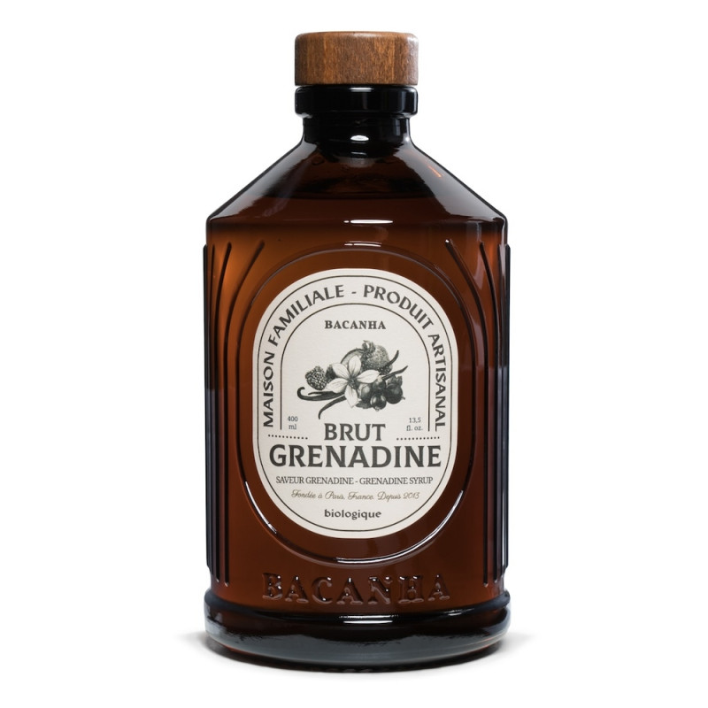 Sirop de grenadine brut bio - 400ml