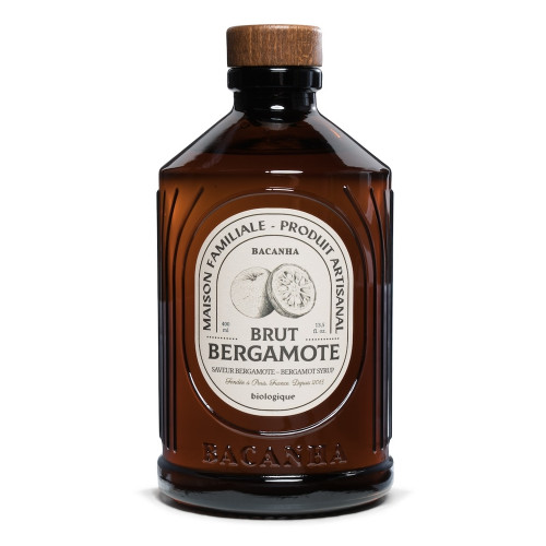 Sirop de bergamote brut bio - 400ml