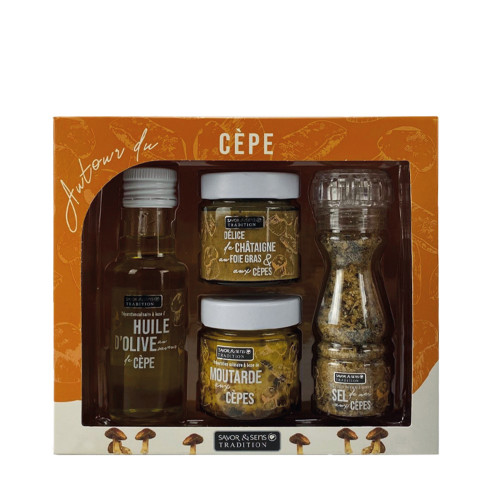 Coffret autour du cèpe