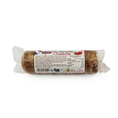 Mini nonnettes, saveur framboise - 85g