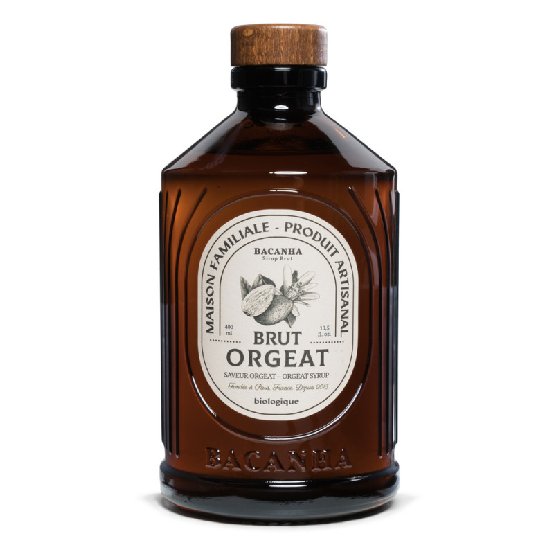 Sirop bio d'orgeat brut - 400ml