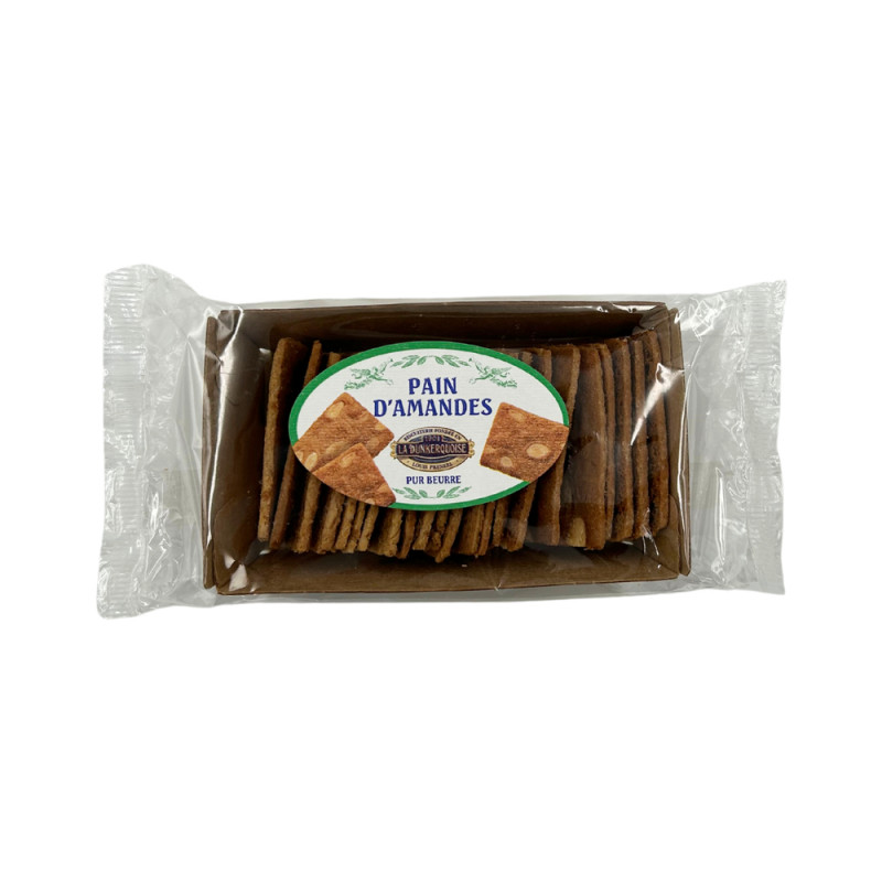 Pain d'amandes des Flandres, pur beurre 90g