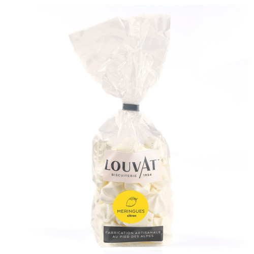 Meringues, saveur citron - 50g