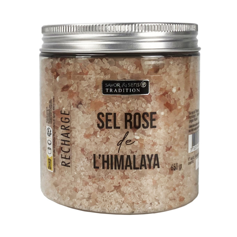 Recharge sel rose de l'Himalaya - 650g