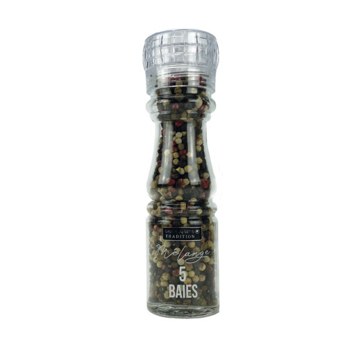 Mélange de poivre blanc et baies - 60g